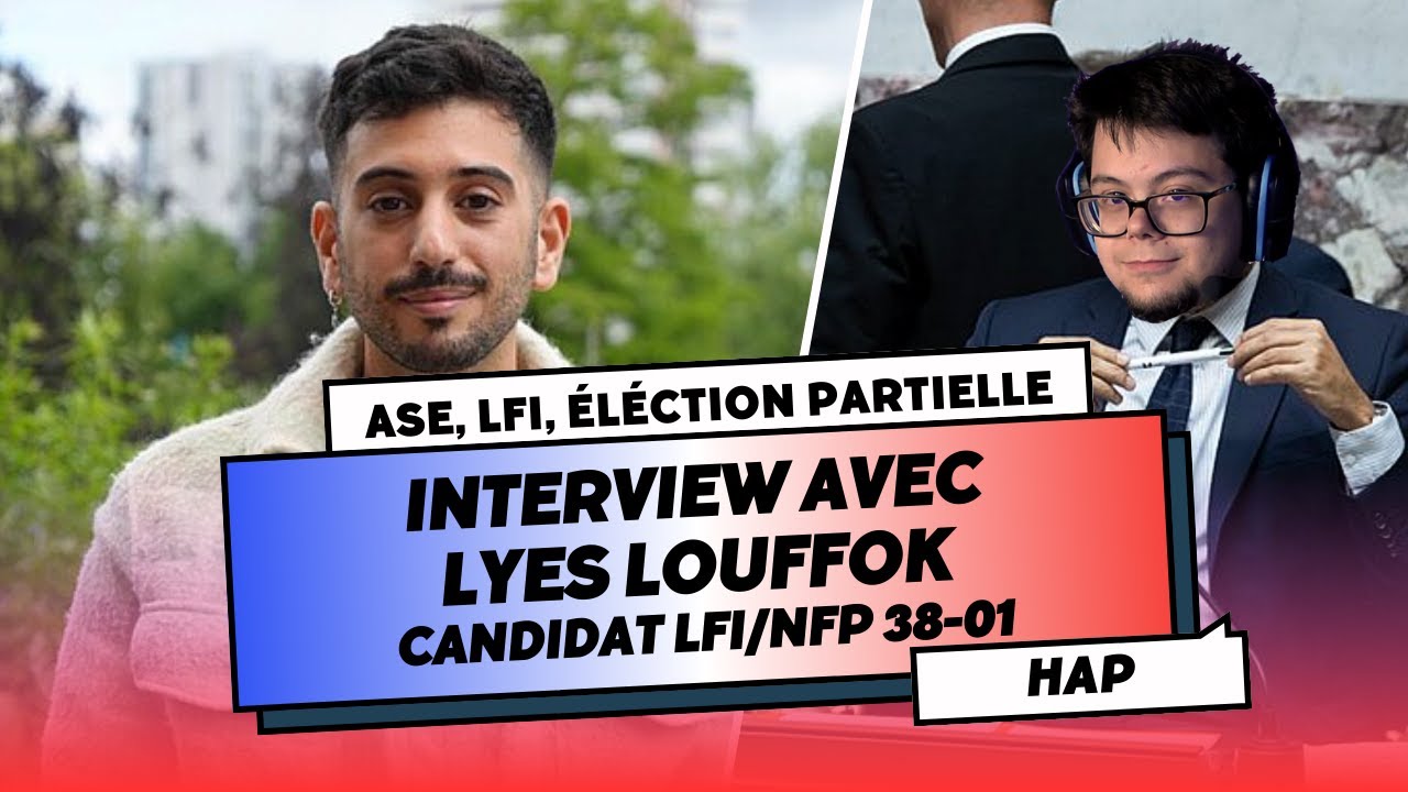 Un enfant de l'ASE à l'ASSEMBLÉE ? Interview avec Lyes Louffok ! Candidat LFI/NFP en Isére !