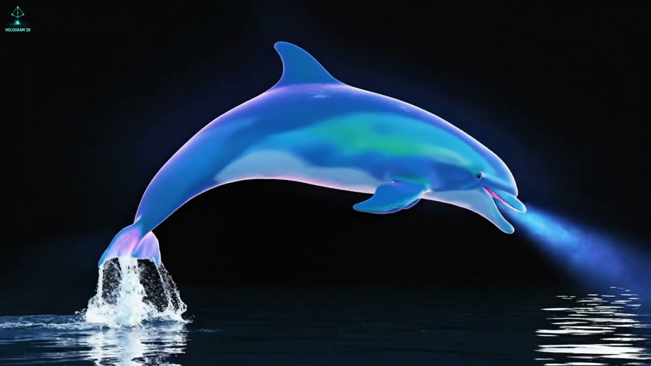 3D HOLOGRAM: 🌊 OCEAN ANIMALS COMPILATION - CHILL VIBES! 🐠