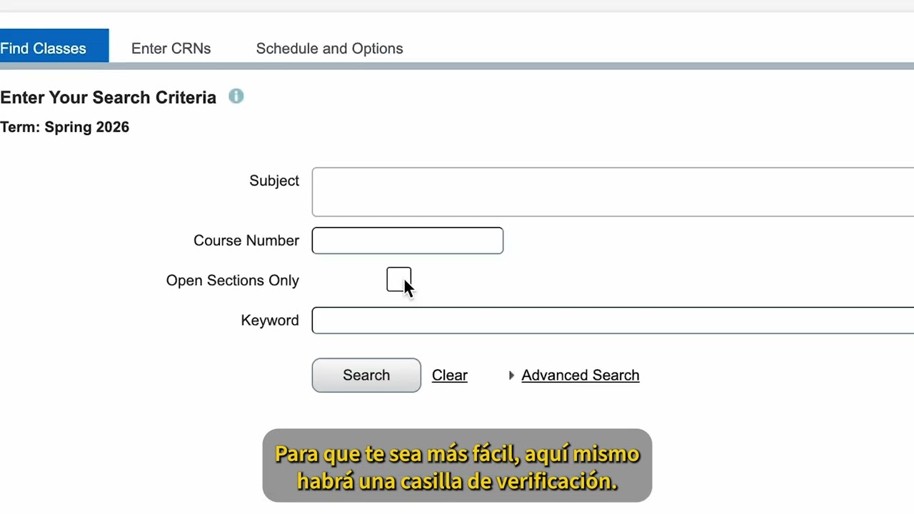 How to add/drop a course (ES-SUB)