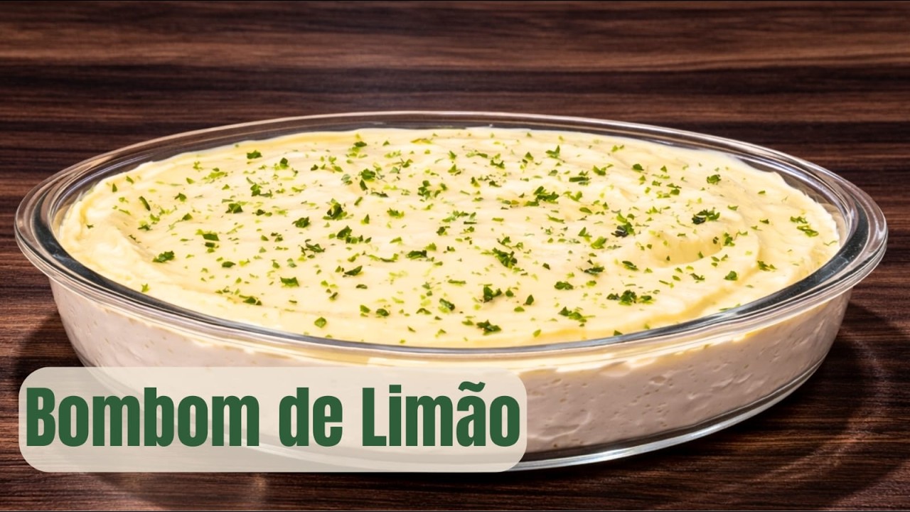 Bombom de Limão na Travessa Fácil e Rápida | Casa e Sabor