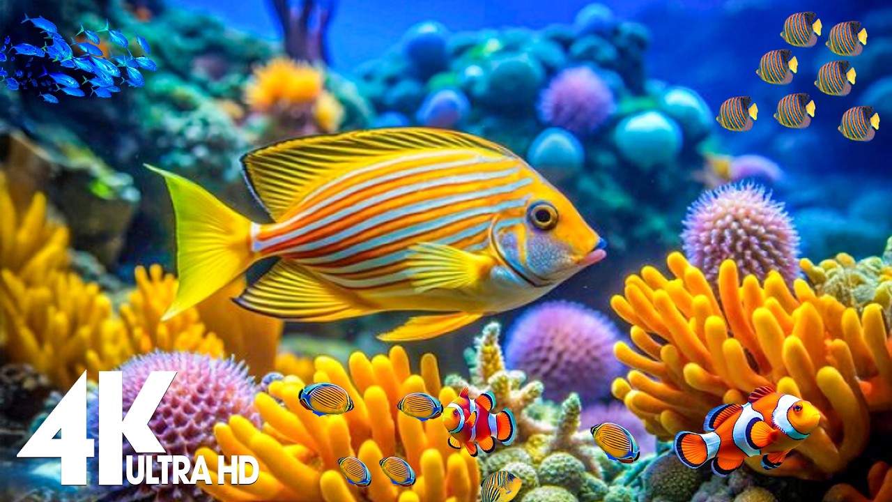 Incredible Aquarium 4K ULTRA HD | Dive Deep & Explore the Ocean's Hidden World - Dream Life