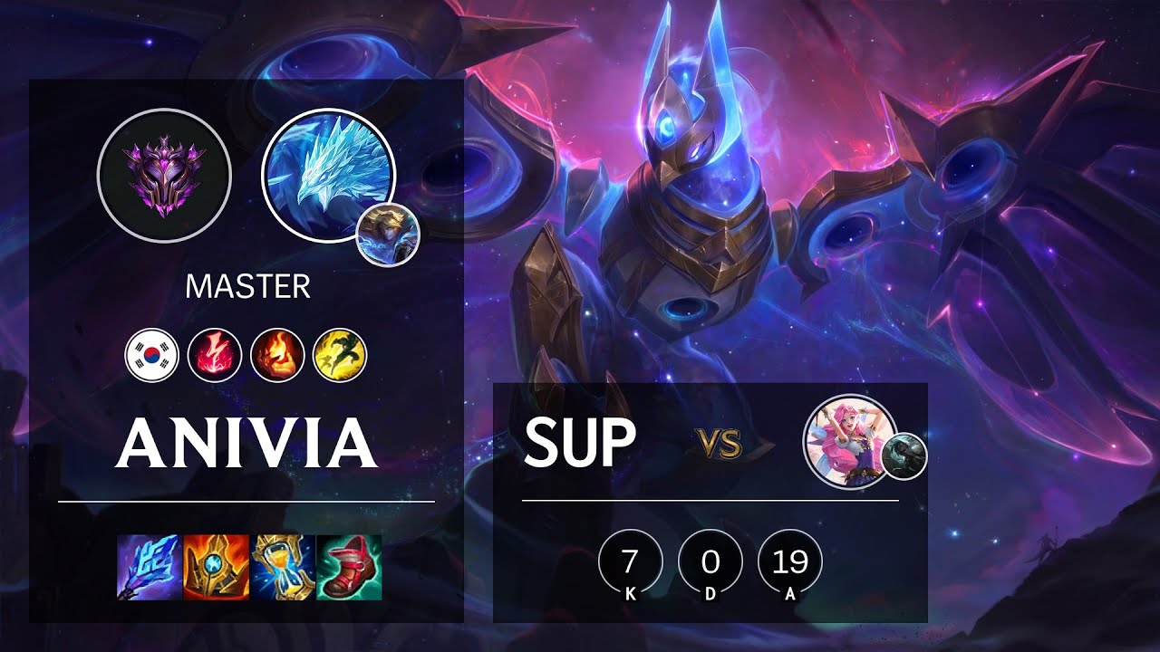 Anivia Support vs Seraphine - KR Master Patch 11.3