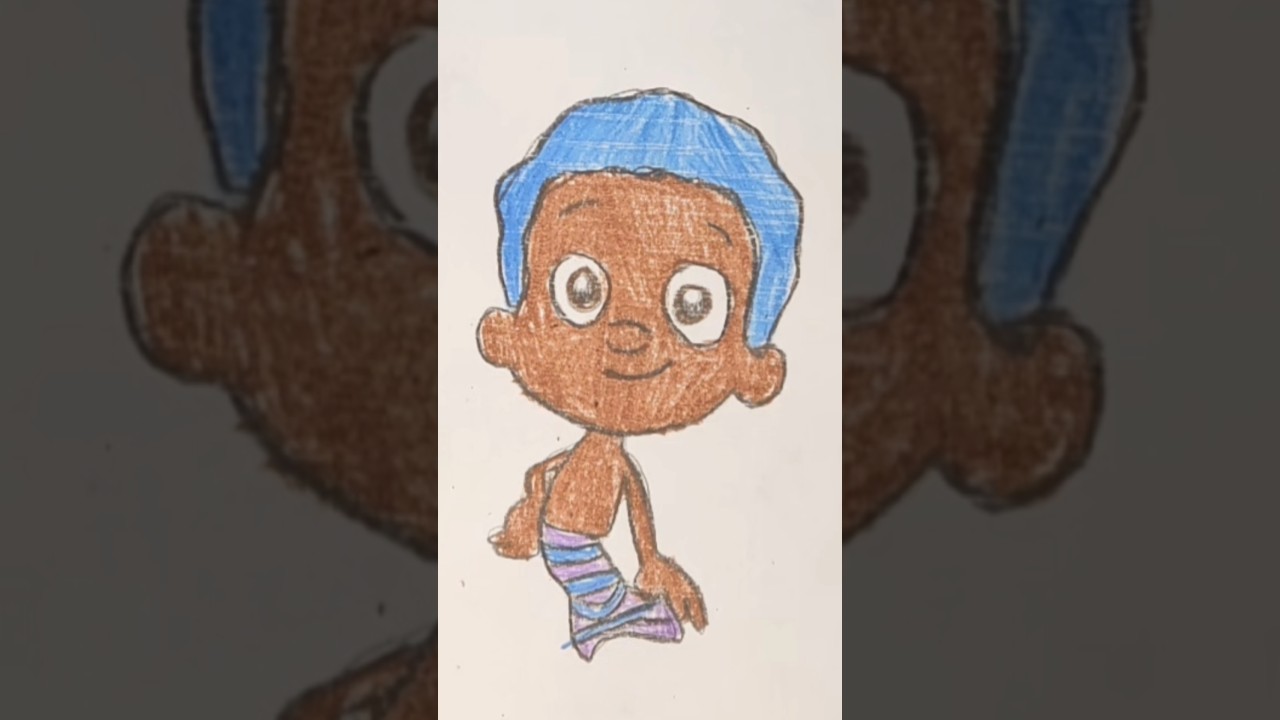 Goby Bubble Guppies #goby #art #drawing #shorts #youtubeshorts #bubbleguppies #nickjr #youtubeshorts