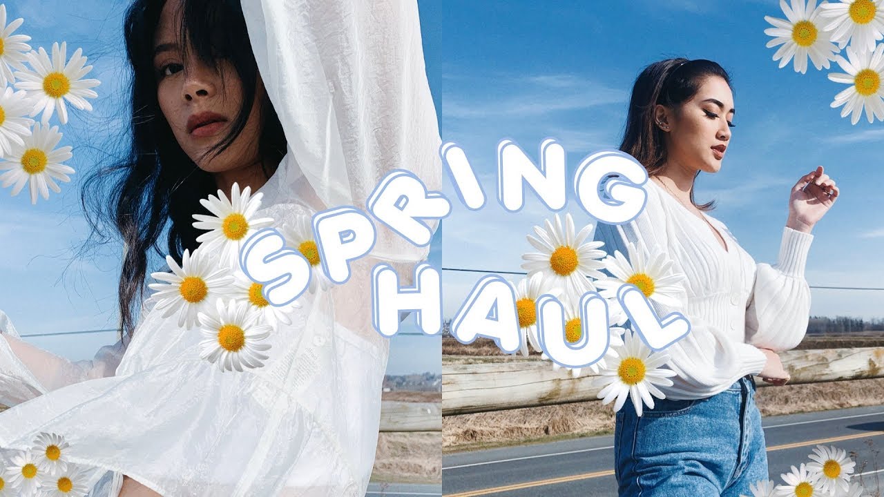 SPRING HAUL: Aritzia, Thrifted Clothes, Oak+Fort, Revolve