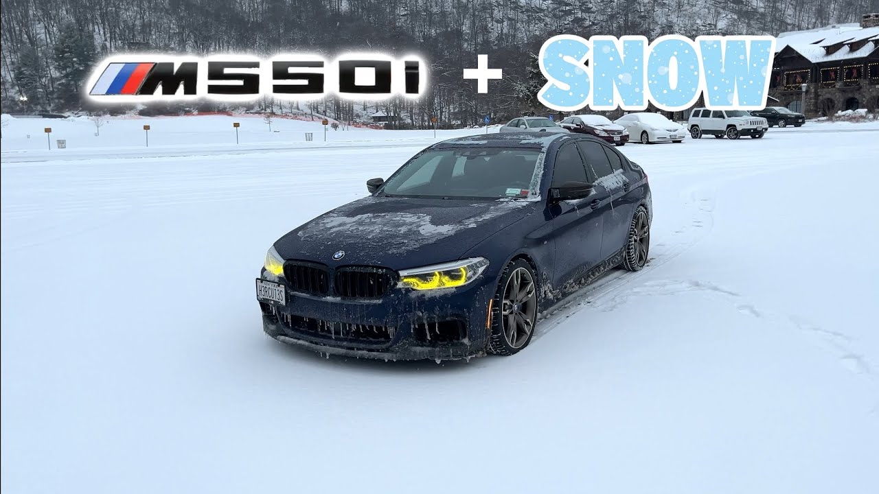 SNOW ADVENTURE BMW M550I