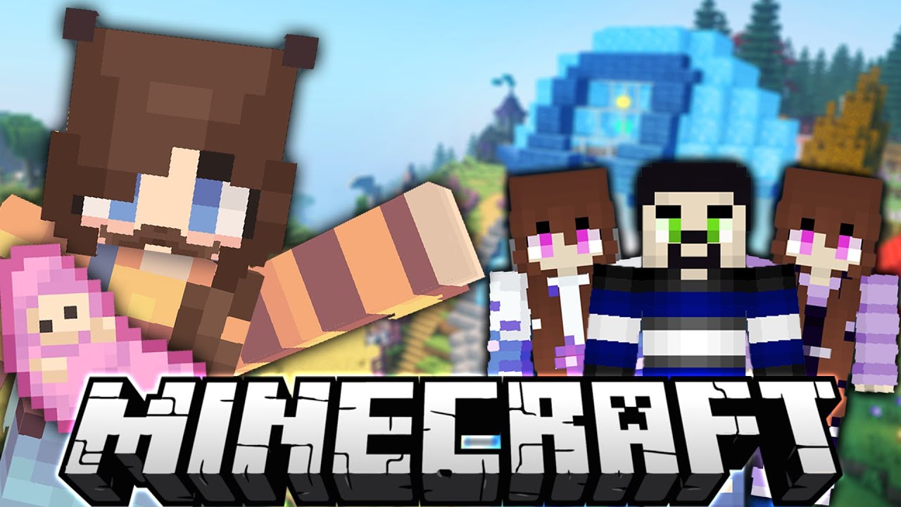 Space, Beards, and TWINS!!! | Minecraft 100 Baby Challenge