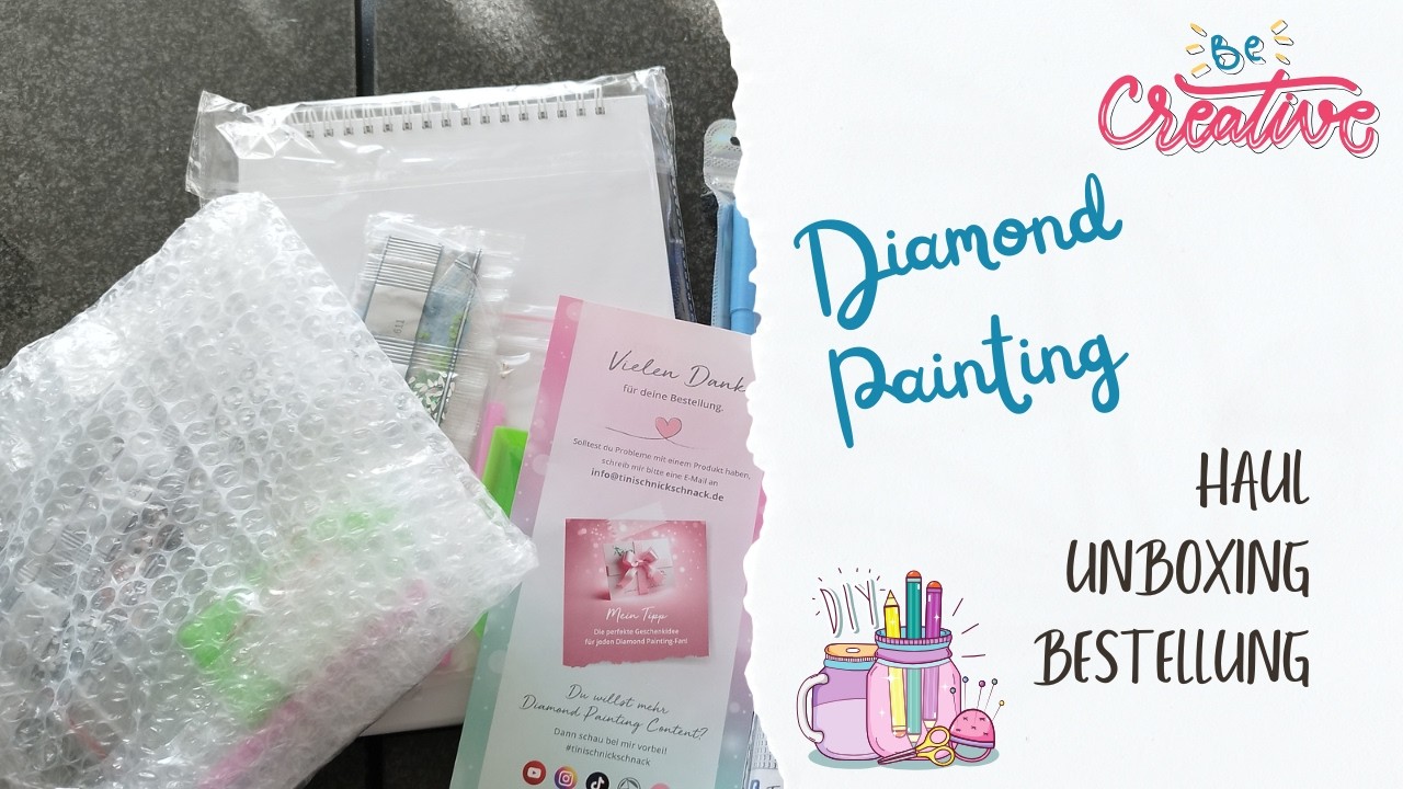 Ich habe mich getraut! Haul Tini SchnickSchnack Diamond Painting