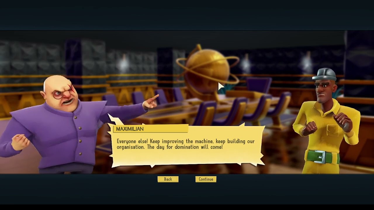 Evil Genius 2 - Maximilian - All Cutscenes