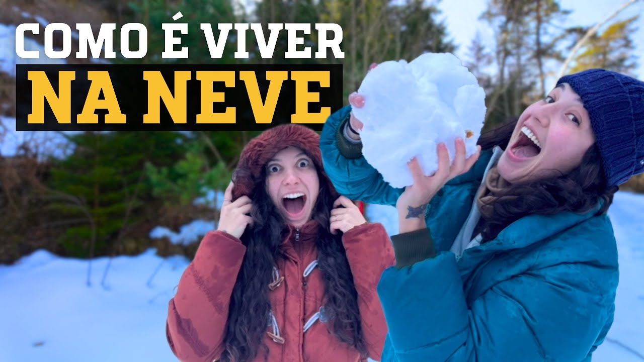 A REALIDADE DE MORAR NA NEVE