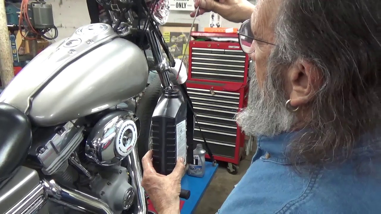 Part 2 of Changing Fluids on a Harley Twin Cam Dyna