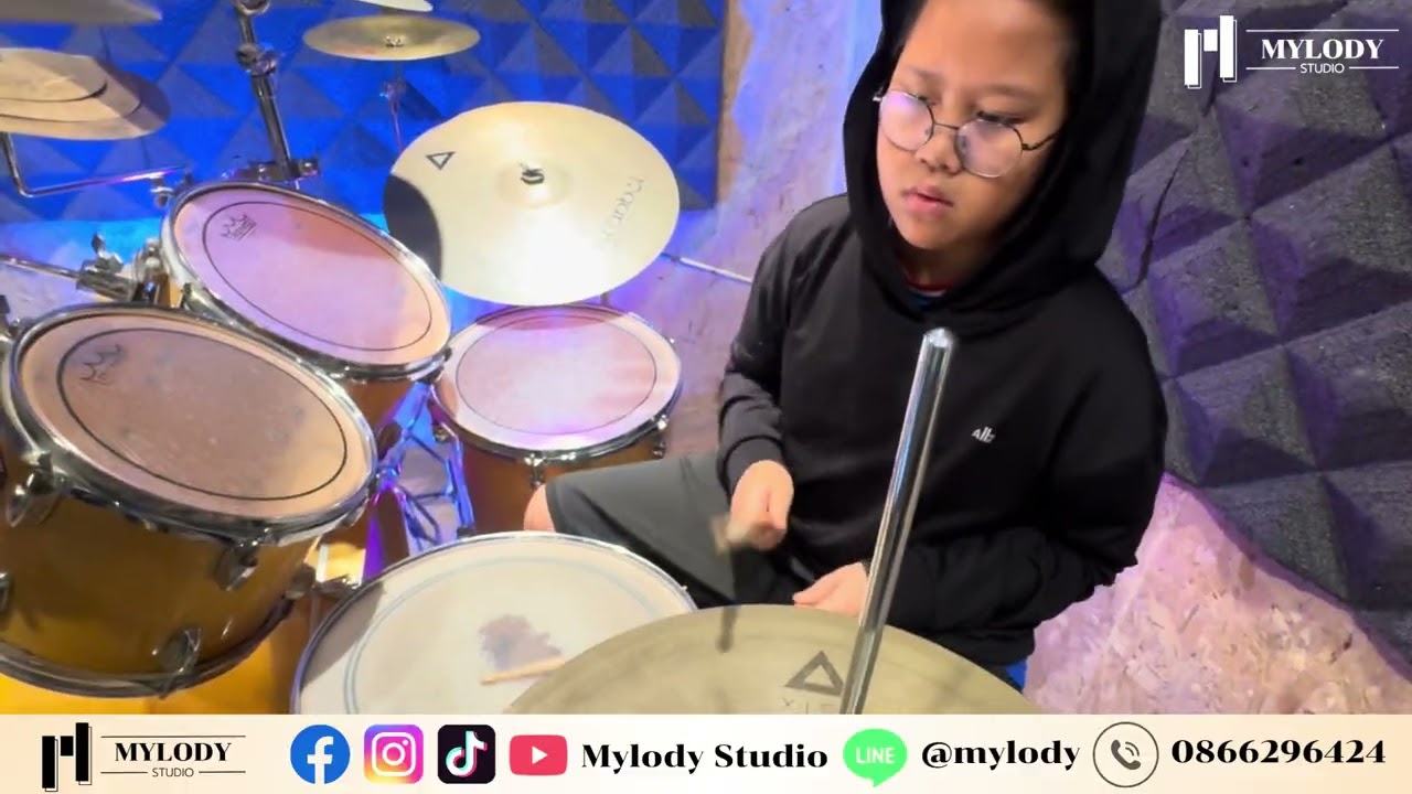 บรรยากาศ  Drum Cover by หมิง