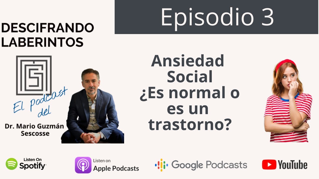 Ep 3. Ansiedad social ¿es normal o es un trastorno