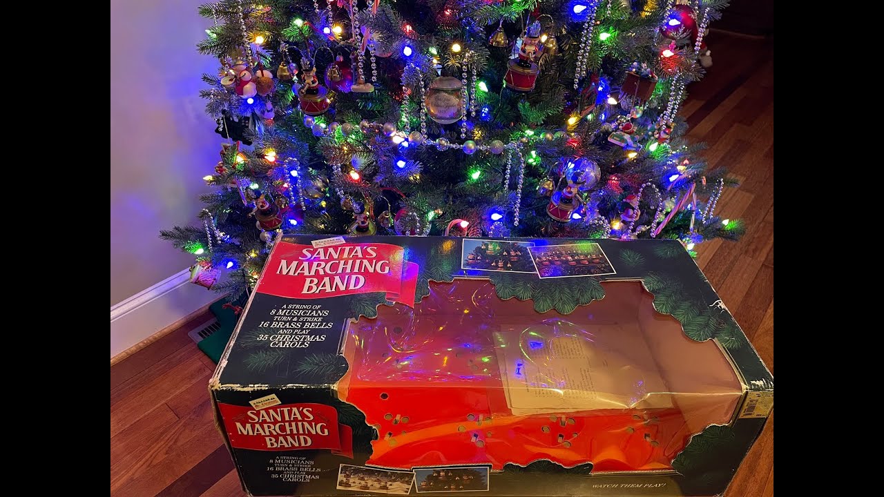 Santa's Marching Band.  All 35 Carols.  No talking.  No Noise.  Just Carols.