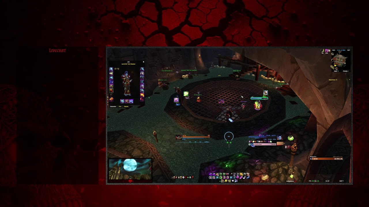World of Warcraft  POV MOONKIN  PVP FREEDOMWOW