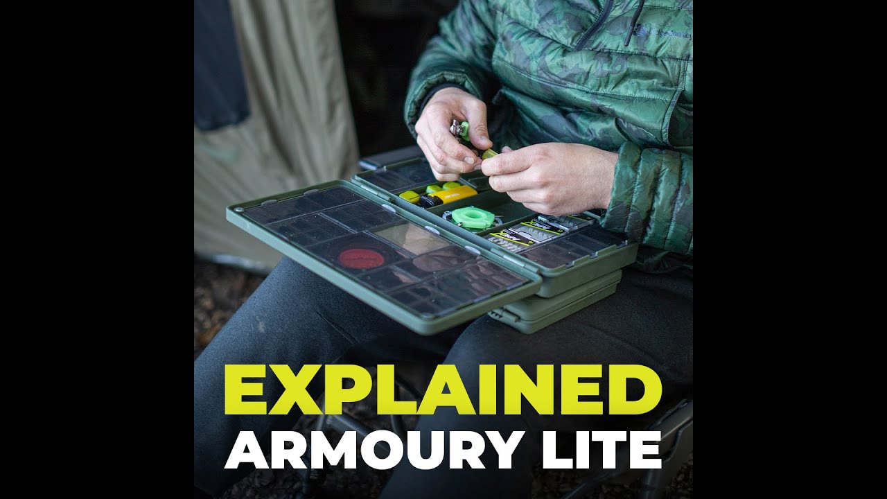 RidgeMonkey Armoury Lite Tackle Box szerelékes egység