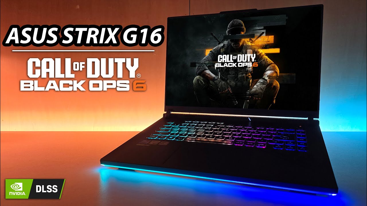 Ноутбук RTX 4060 | CoD Black Ops 6 | Asus Strix G16