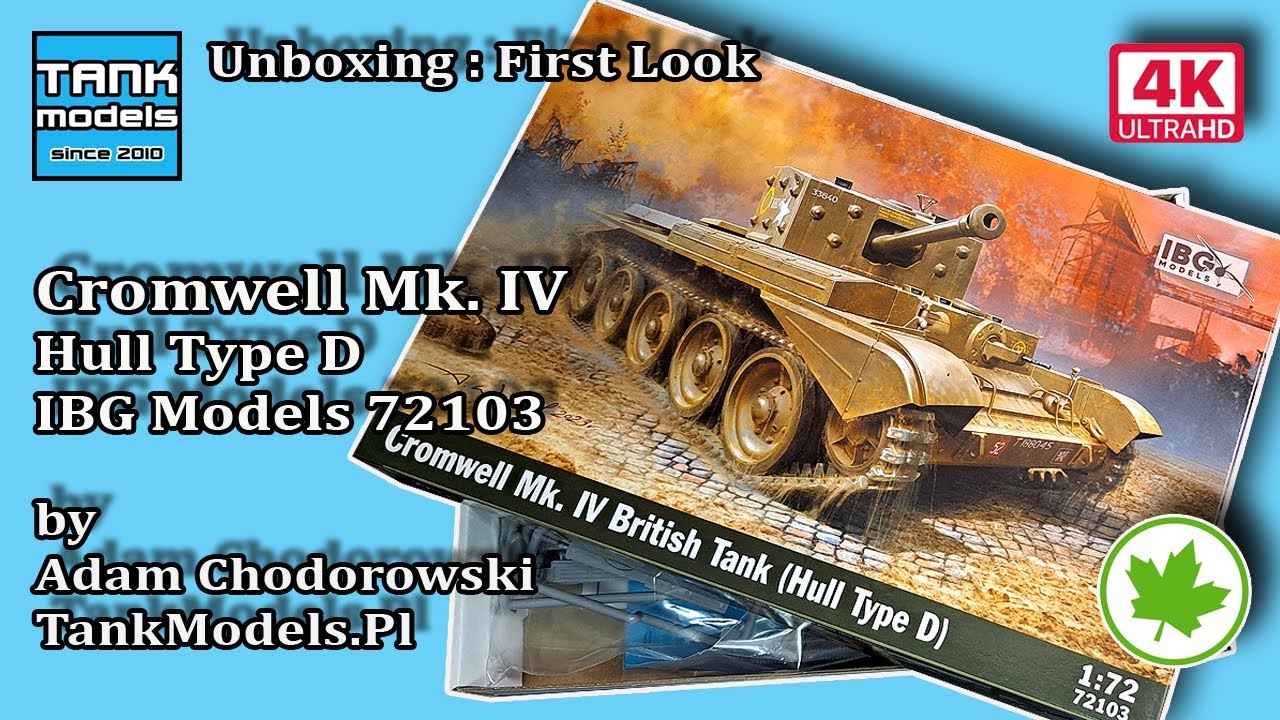 Unboxing 188 - Cromwell Mk. IV Hull Type D - IBG 72103
