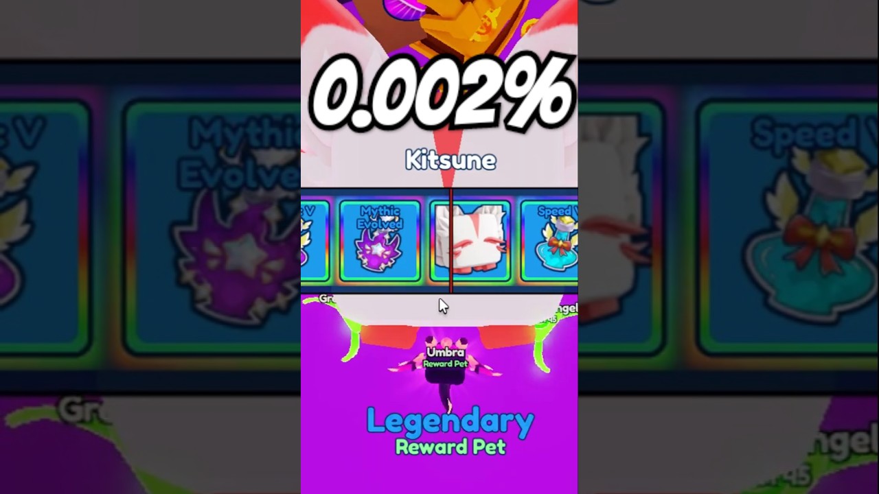 RAREST PET FROM PLAYTIME REWARDS 0.002% in Bubble Gum Simulator INFINITY roblox!