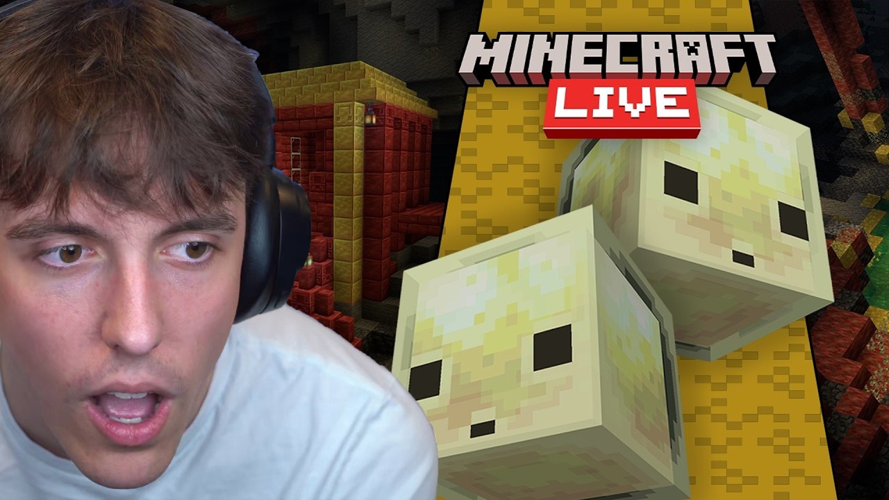 DrDonut Reacts To New Minecraft Live
