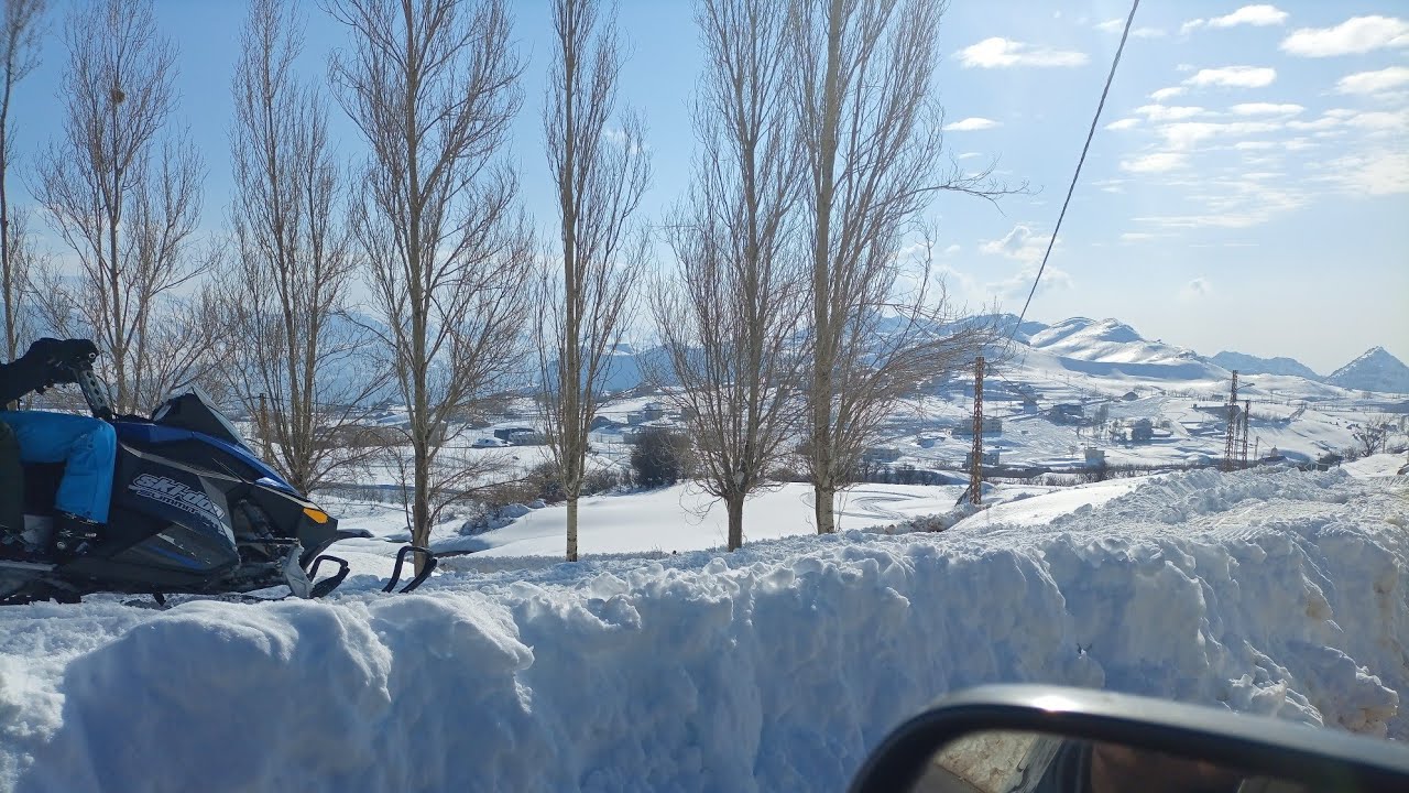 ثلوج لبنان اللقلوق