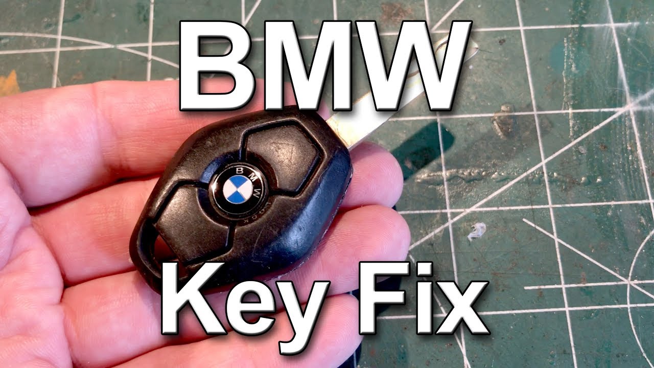 Ремонт ключа BMW — новая батарея / перепрограммирование ключа BMW E46