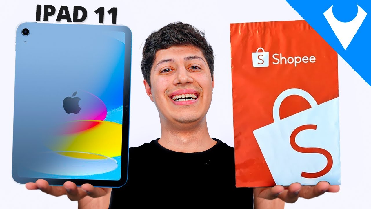 Comprei o FAMOSO iPad 11 barato na SHOPEE! Vale a pena? 