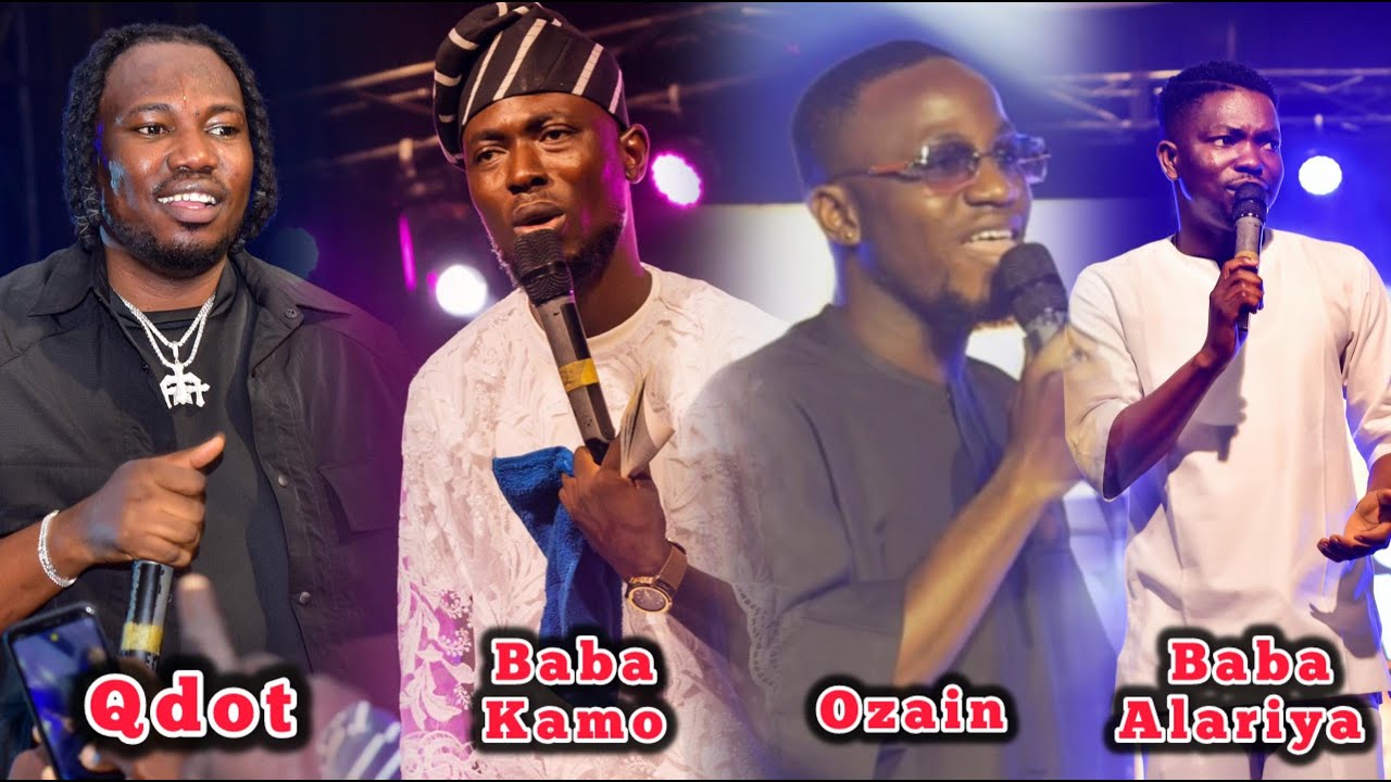 Qdot, Ozain, Baba Alariya, Baba kamo, Dr smile Performance at Comedy Ward with Baba Kamo 2024