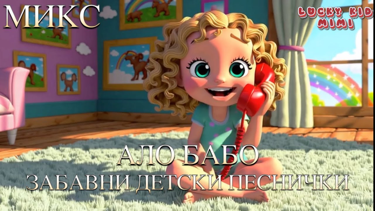 📞🎶 Ало, Бабо! – Микс Забавни детски песнички! 👵👴🎒