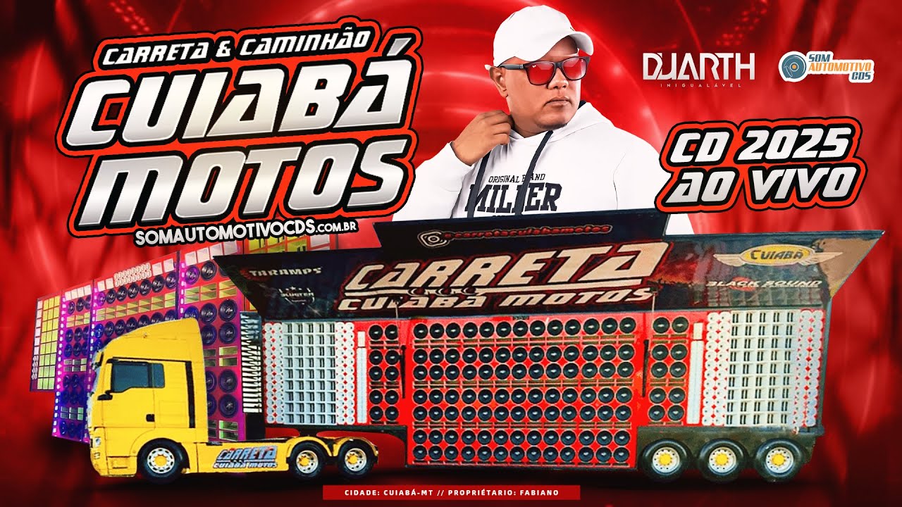 CD CARRETA E CAMINH&Atilde;O CUIAB&Aacute; MOTOS - DJ DUARTH INIGUAL&Aacute;VEL AO VIVO