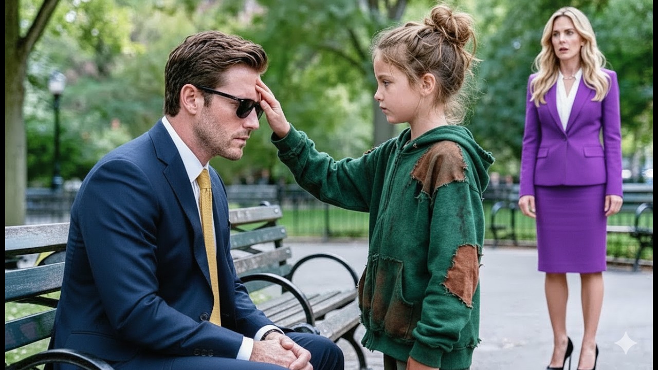 “PUEDO Curar Tus OJOS”, Dijo la Niña al Millonario… y el SECRETO de su Esposa Cambió Todo