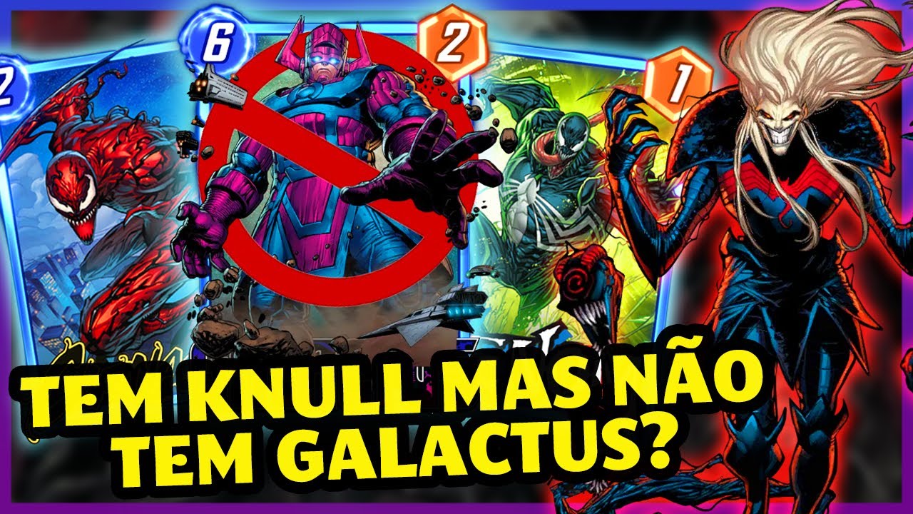DESTRUINDO MEUS OPONENTES COM O REI DOS SIMBIONTES: DECK GALACTUS SEM GALACTUS |Marvel Snap