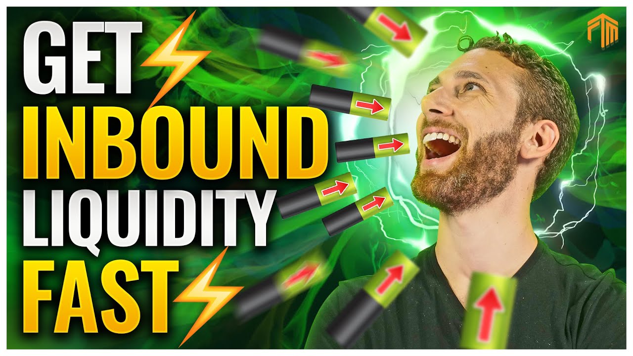 ⚡️New Bitcoin Lightning Network Node? How to Get Inbound Liquidity FAST