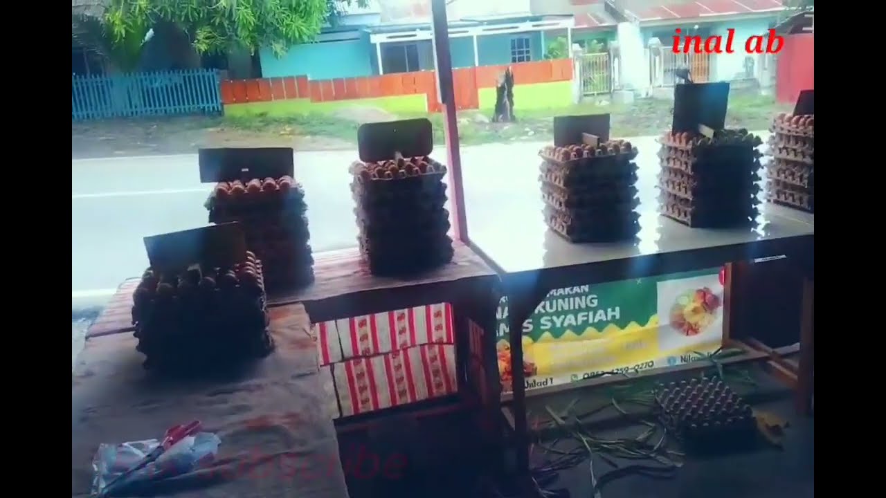 SEMANGAT JUALAN KARNA ADA SI CANTIK  YANG TEMANI @inal ab