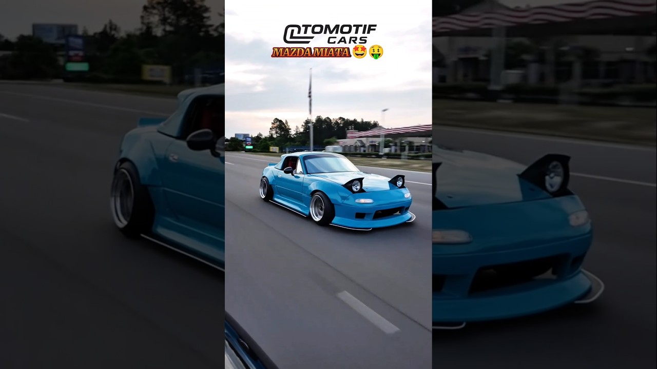 Miata MX-5 Blue 🤩🤑 Blue cute😍  #automobile #jdm #cars #edit #mazdamiata #carshorts