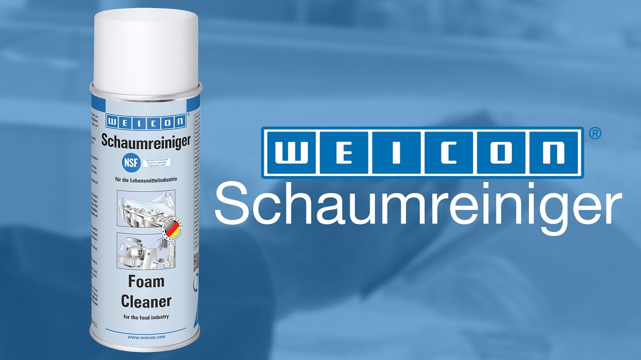 WEICON Schaumreiniger in der Lebensmittelindustrie
