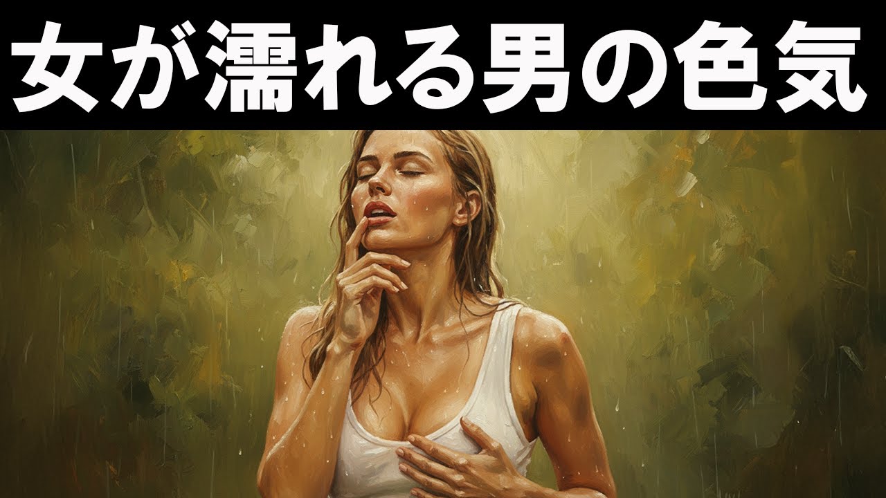 【女性心理】女がうずく男の色気、感じさせる5つの条件【恋愛心理学/恋愛雑学】