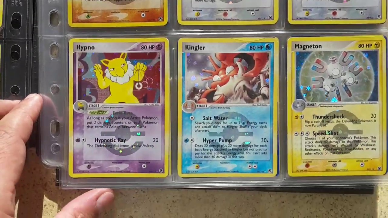 Pokémon Ex 6 FireRed & LeafGreen Mater Set Complete