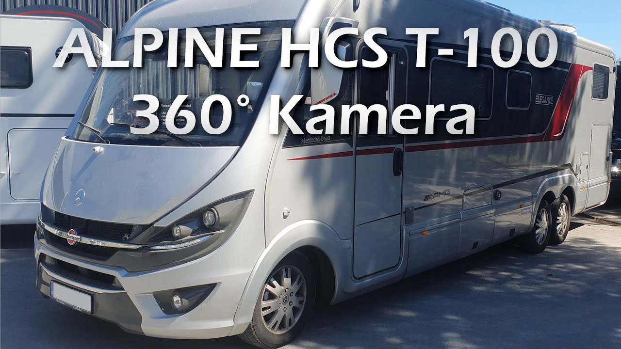 Alpine 360° Kamera HCS-T100 im Wohnmobil