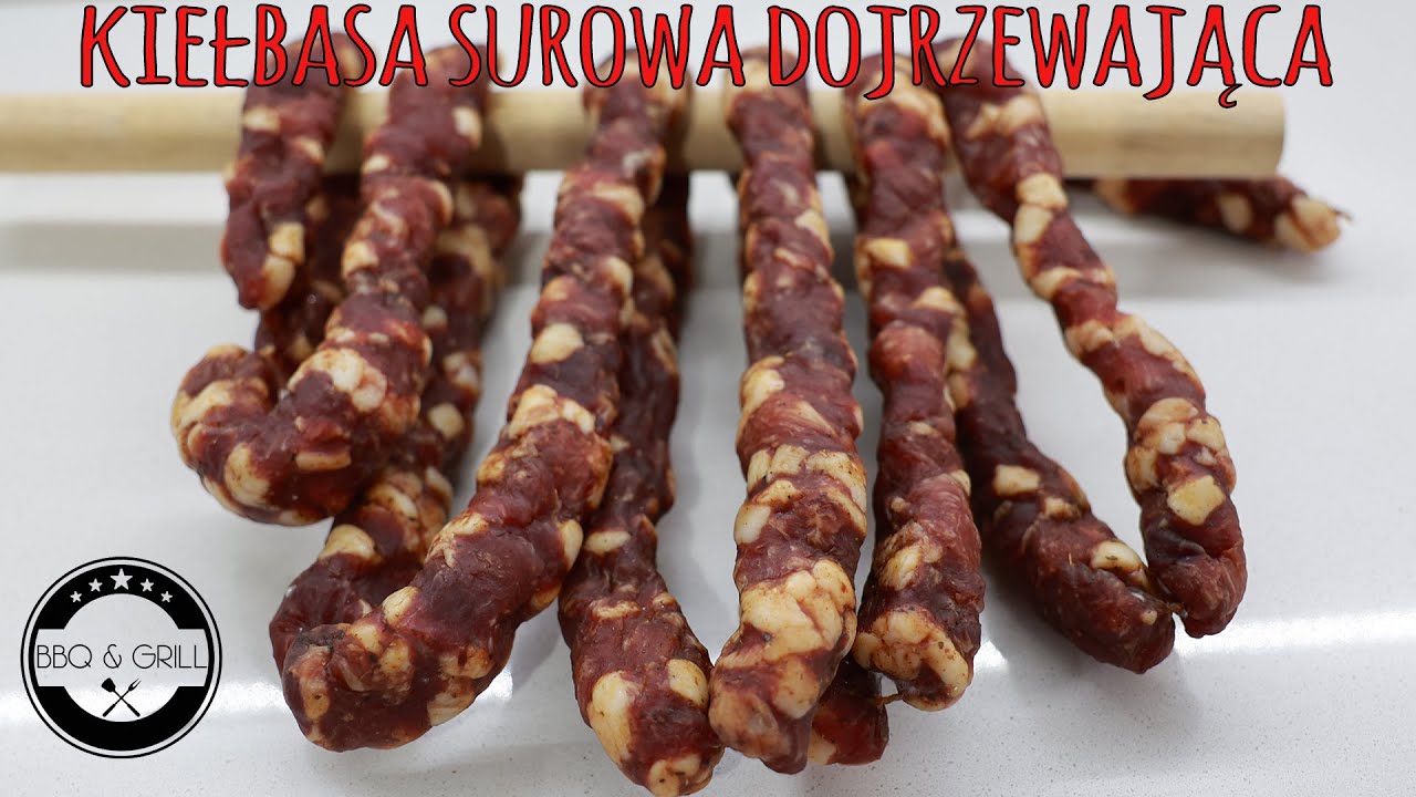 Kiełbasa Palcówka kresowa, suszona, dojrzewająca - bez wędzenia