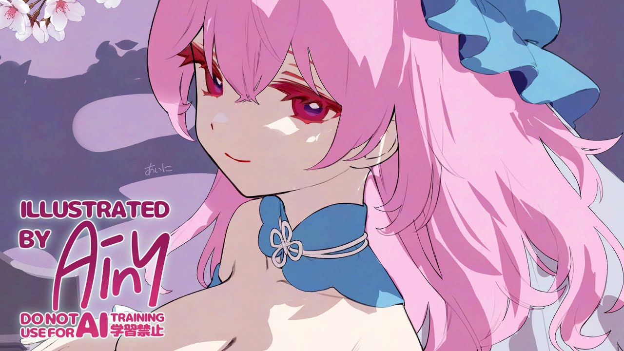 동방 유유코 그리기 東方幽々子イラスト
