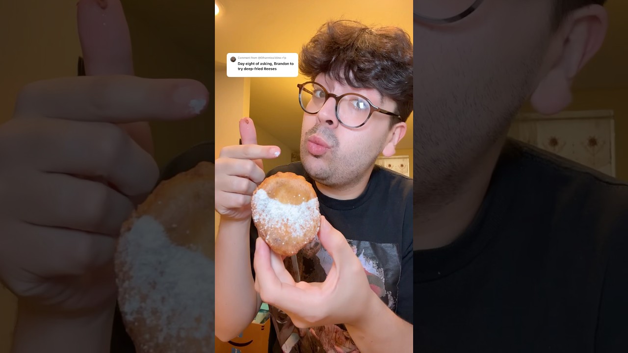 Fried Reese&rsquo;s #shorts #fyp #foryou #follow #like #comment #subscribe #youtubeshorts #youtube #eating