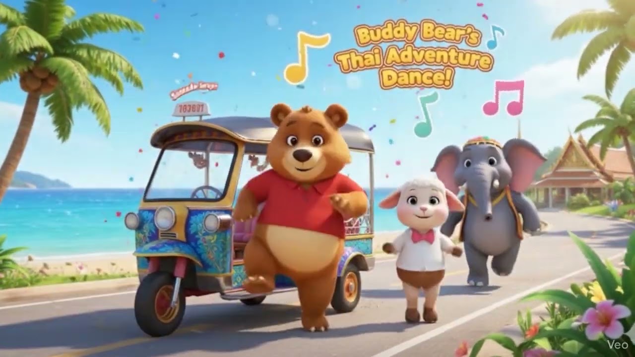 Buddy Bear's World Tour! 🌍 Travel & Learn About Different Cultures