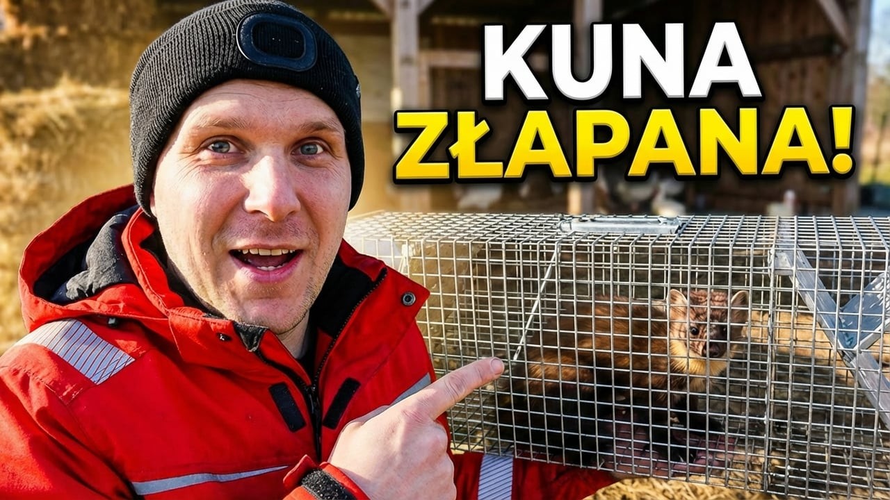 ZNOWU BYŁA W KURNIKI! Tak złapałem kunę raz na zawsze