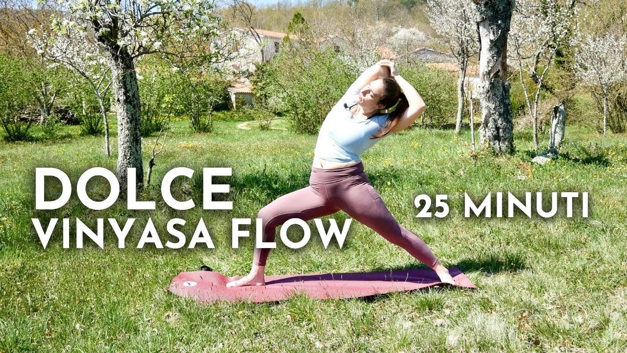 Dolce Vinyasa Flow ⎮Classe di Yoga Completa 🌸 25 minuti
