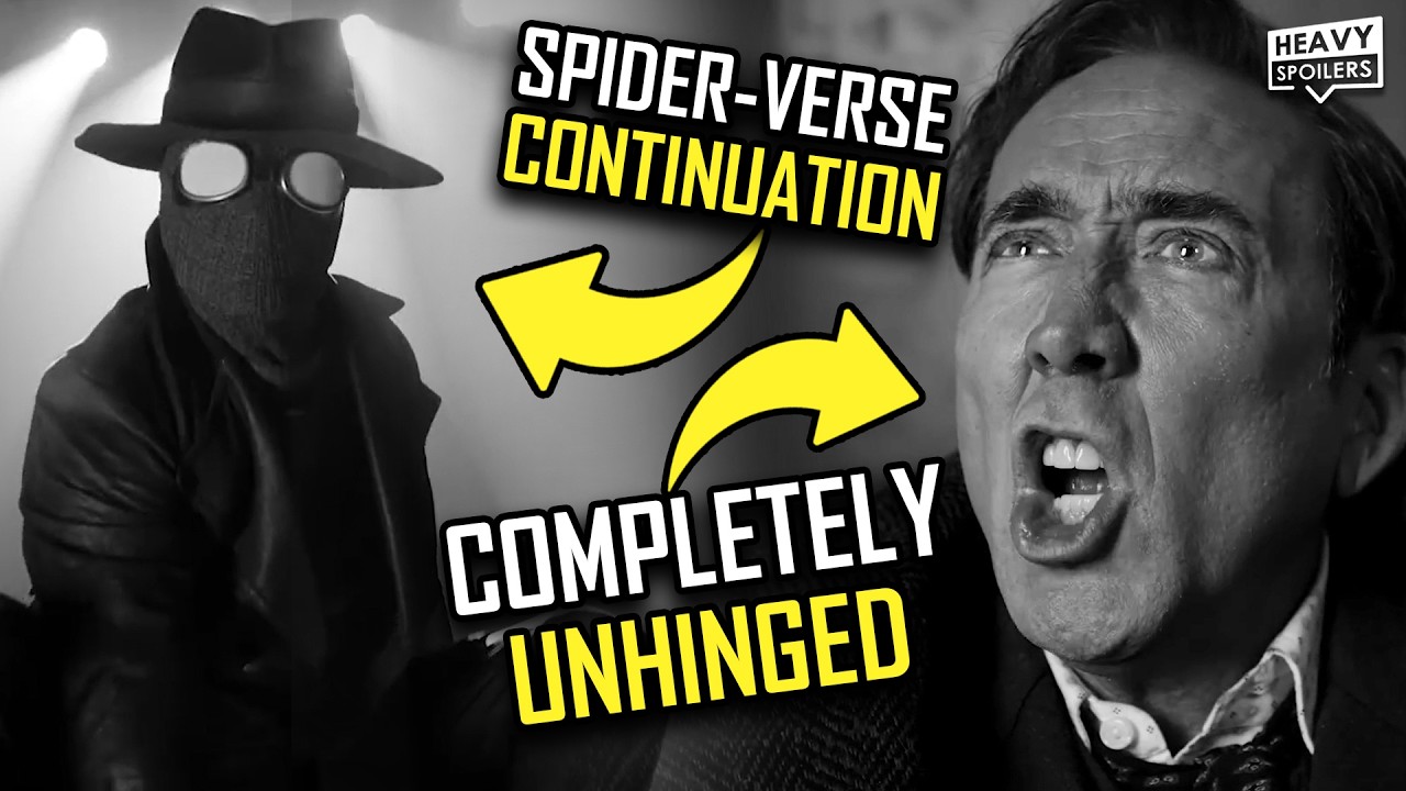 SPIDER-NOIR Trailer Breakdown & Reaction | Spider-Man Marvel Easter Eggs