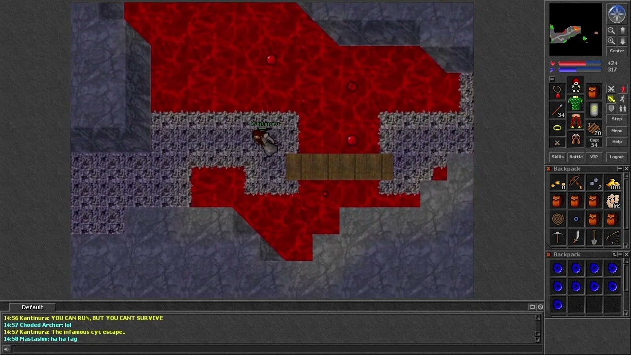 Tibia [7.1] Kantinura does not like noobs