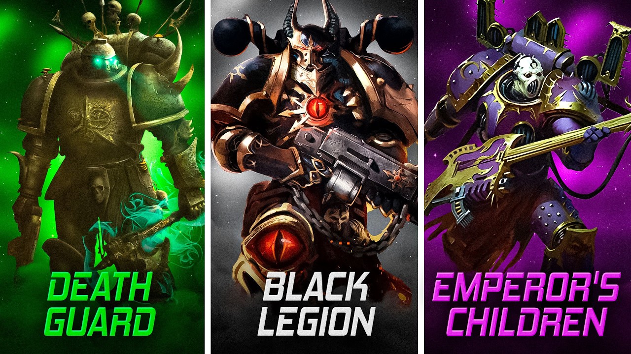 EVERY SINGLE Space Marine Legion Explained! (Post Heresy)
