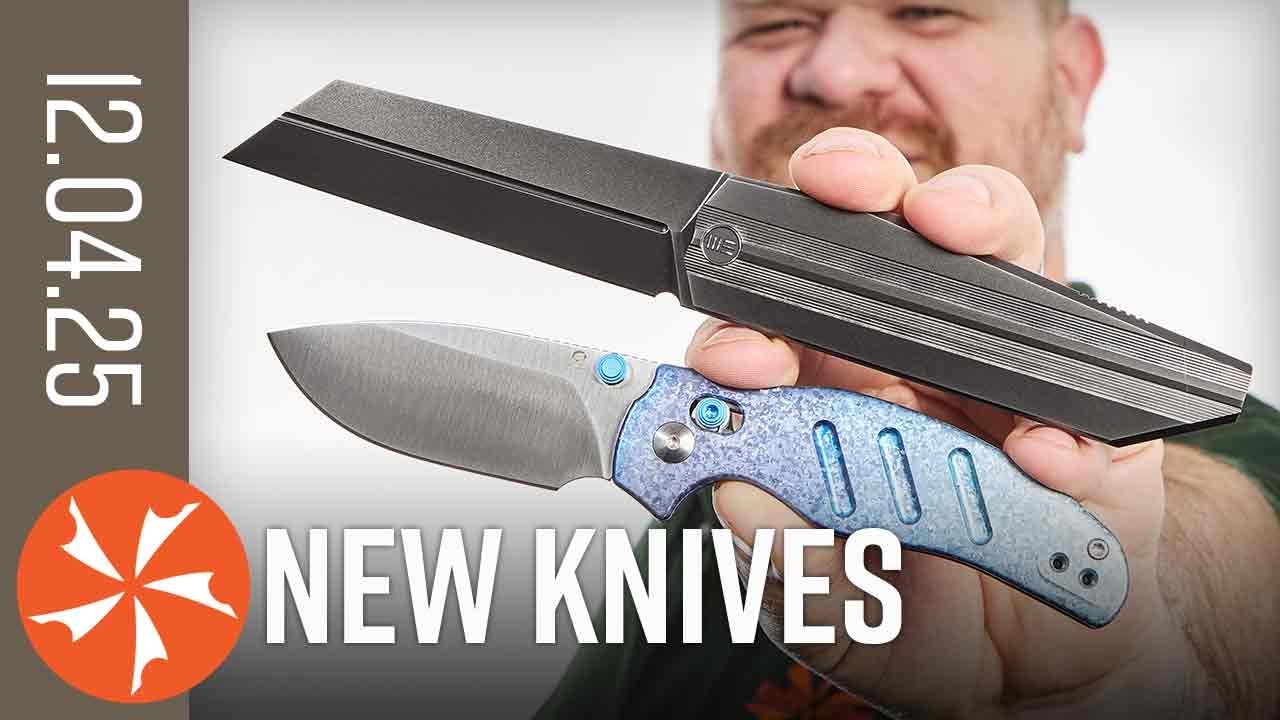 Kizer Claus приезжает в город — Новые ножи 4 декабря 2025 г. в KnifeCenter