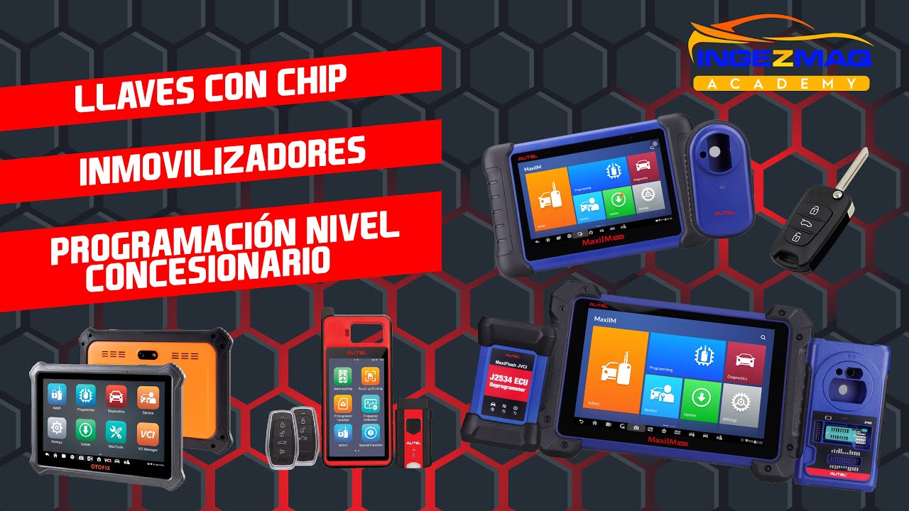 AUTEL IM608, Llaves con Chip, Inmovilizadores, Programación OEM.