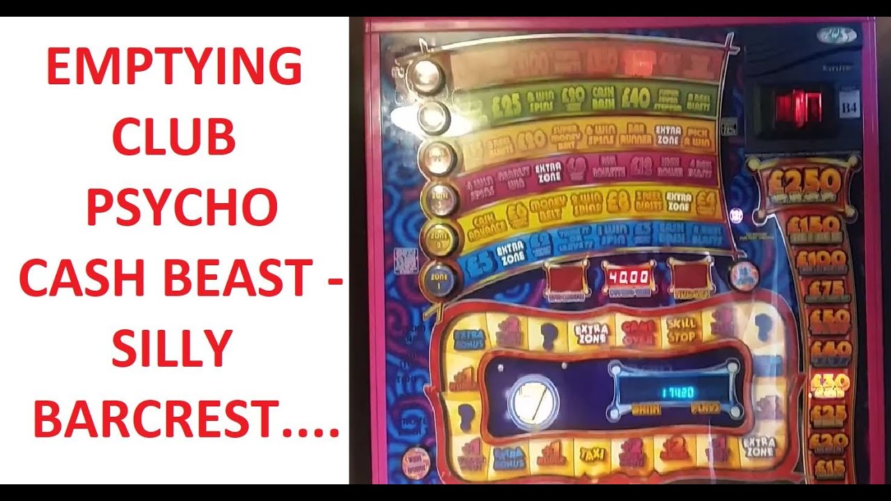 Emptying Club Psycho Cash Beast - Barcrest's Expensive Blooper